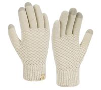 Bequemer Laden Femmes Hiver Gants Tactiles Thermique Chenille Tricot Manchette Elastique Gants Chaud pour Temps Froid Cadeau Femme
