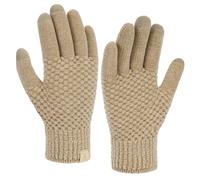 Bequemer Laden Femmes Hiver Gants Tactiles Thermique Chenille Tricot Manchette Elastique Gants Chaud pour Temps Froid Cadeau Femme