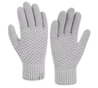 Bequemer Laden Femmes Hiver Gants Tactiles Thermique Chenille Tricot Manchette Elastique Gants Chaud pour Temps Froid Cadeau Femme