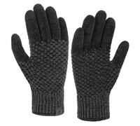 Bequemer Laden Femmes Hiver Gants Tactiles Thermique Chenille Tricot Manchette Elastique Gants Chaud pour Temps Froid Cadeau Femme