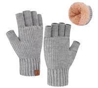 Bequemer Laden Gants Sans Doigts D'Hiver Pour Femmes Hommes - Chauds Tricotés En Fleece, Idéaux Pour Travailler Conduire Taper Cadeau Femme