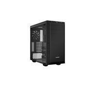 BEQUIET_ PURE BASE 600 Window Boîtier Tour Noir Window-Kit ABS Verre Trempé