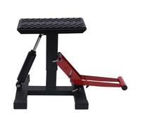 Béquille arrière Cric Élévateur Pour Moto, À Ciseaux, Pont Large En Acier, Manivelle Centrale, Capacité De 882 Lb Pour Motos Béquille Latérale En aluminium