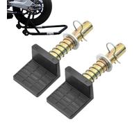 Béquille arrière de moto - Lot de 2 fixations robustes pour levage de paddock | Support adaptateur de bobine de bras oscillant pour l'entretien de la moto de sport, les vélos de route, les motos