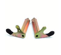 Béquille arrière Lot de 2 béquilles arrière pour moto, support roue robuste, bras oscillant, bobine, levage Béquille Latérale En aluminium(B)