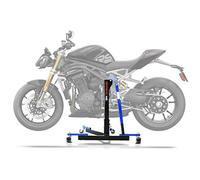 Bequille Atelier Centrale Power Evo pour Triumph Speed Triple 1200 RS 21-24 Bleu