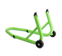 Béquille Avant Moto Universelle pour Prise sous Fourreaux de Fourches - Compatible Fourches Inversées et Standards (Vert)