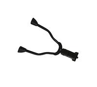 Béquille centrale pour vélo - Double pied non réglable - Double pied pour vélo de 66 cm - Crochet mural de garage - Boucle de rangement verticale - Clip de support de vélo