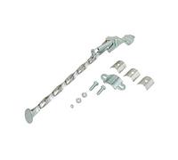 bequille Cyclo Laterale Compatible avec Peugeot 103 SP, mvl Torsade Chrome (Longueur 340mm) -Selection p2r-