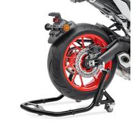 Béquille d'atelier arrière - CONSTANDS - Kawasaki Versys 1000/650 XBV - roulettes doubles - freins intégrés - supports en V