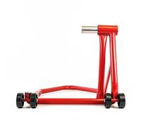 Béquille d'atelier Arriere pour Levage Moto Ducati en monobras avec Son axe 40.5mm - Rouge