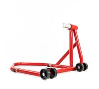 Béquille d'atelier Arriere pour Levage Moto Ducati en monobras avec Son axe 42.5mm - Rouge