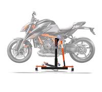Bequille d'atelier Centrale CS Power Evo Compatible avec KTM 1290 Super Duke R 20-23 Orange