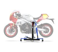 Bequille d'atelier Centrale Power Evo Compatible avec Yamaha XSR 900 GP 24-25 Bleu