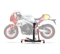 Bequille d'atelier Centrale Power Evo Compatible avec Yamaha XSR 900 GP 24-25 Rouge