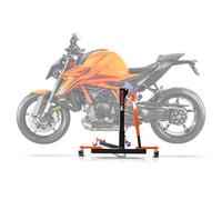 Bequille d'atelier CS Power Evo Compatible avec KTM 1390 Super Duke R/Evo 24-25 Orange