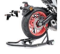 Béquille d'Atelier Moto Arriere Aide au Rangement ConStands Mover II Universel Noir