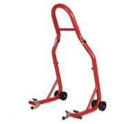 Béquille d'atelier Moto Arrière avec Support en V Rouge