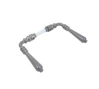 BEQUILLE DBLE LANGUEDOC FER CEM PATINE 2 P C 8