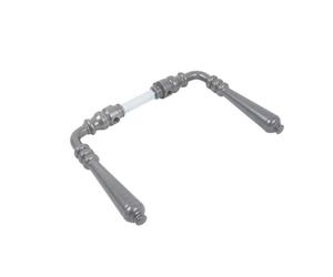 BEQUILLE DBLE LANGUEDOC FER CEM PATINE 2 P C 8