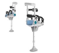 Béquille de genou indolore, alternative aux béquilles et aux scooters de genou for les blessures sous le genou sans mise en charge uniquement(Left Leg)