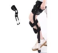 Béquille de genou mains libres - Aide à la mobilité réglable pour blessure à une jambe, récupération de fracture de la cheville et soutien de marche senior