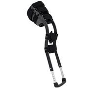 Béquille de genou pour la marche, design ergonomique mains libres pour la récupération chirurgicale du pied, soutien réglable, aluminium léger, poids max 100 kg