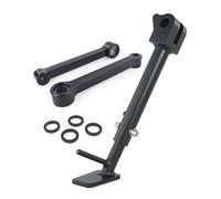 Béquille de moto Béquille latérale réglable for moto, compatible avec Royal Enfield 411 Himalayan 2020-2023, suspension arrière et bras d'abaissement