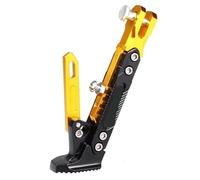 Béquille De Moto Béquille Pied Coup De Pied Latéral Pour Varadero XL1000 Bros 160 C90 CRF450 CBR650F VLX CB190R CB1000 Pince de Béquille de Moto(Yellow)