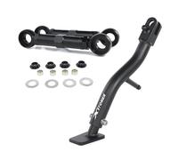 Béquille de moto/Convient for Kawasaki KLR650 KLR 650 2008-2018 2022-2024 béquille latérale réglable de moto et biellettes d'abaissement de suspension arrière