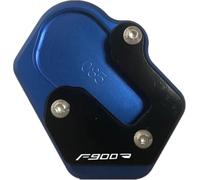 béquille de moto Motos pour BMW F900XR F900R 2020 Accessoires de pour moto Béquille Pied latérale Extension Agrandisseur Coussin Support Cadre Plaque(F900rblue)