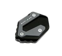 Béquille De Moto Pied Latérale Agrandir Plaque D'extension Pour Yamaha MT-09 MT 09 MT09 Tracer 900 XSR900 XSR 2013-2021(Logo 3)