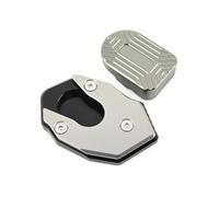 Béquille De Moto Pied Support Latéral Colonne Auxiliaire Agrandisseur Pad Pour Z1000 Z1000SX Z1000/SX Z 1000 SX Coussin Béquille Moto(1Set-Grey)