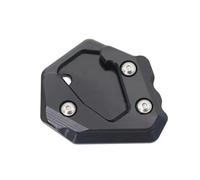 béquille de Moto Plaque de Plaque De Support De Support Latéral pour QJMOTO QJ SRT800, Coussinet D'extension pour QJMOTO QJ SRT8050 SRT800X 800SRT SRT 800X 800(Black)