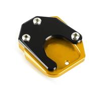 béquille de Moto Plaque de pour CBR650R CB300R CB500R CBR650F CBR600RR CB150R Moto Béquille Pied Béquille Latérale Extension Pad Support Plaque(G Black)