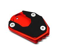 béquille de Moto Plaque de pour Z650 900 Z900 RS SE Z650 Z900RS 2017-2022 Support D'extension De Béquille Latérale De Moto Support De Pied De Plaque Agrandi Accessoires Z900(Red-Z900RS)