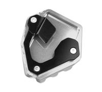Béquille De Moto pour Africa Twin CRF1000L 2016 2017, Coussinet De Béquille De Moto, Extension De Béquille Latérale, Coussinet De Support D'extension De Pied De Béquille Latérale(Silver)