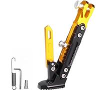 Béquille de Moto pour Aprilia RS4 50 2011 2012 2013 2014 2015 2016 2017 2018,Support Stationnement églable Support Pied Support Pied Latéral Antidérapant Pièces Détachées Moto,Yellow