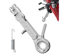 Béquille de moto réglable en aluminium - Repose-pieds stable pour vélos électriques | Béquille de stationnement robuste pour conducteurs, hommes, femmes, adolescents et jeunes adultes, support