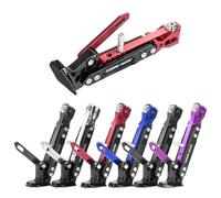 Béquille de moto Support de stationnement for trottinette électrique, supports de pieds réglables, compatible avec les supports latéraux Dualtron 3 Thunder Spider Eagle Pro(Silver)