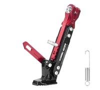 Béquille de moto Support de stationnement for trottinette électrique, supports de pieds réglables, compatible avec les supports latéraux Dualtron 3 Thunder Spider Eagle Pro(Red)