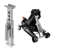 Béquille de sécurité réglable pour cric roulant