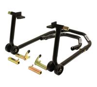 Béquille de stand paddock - Universelle - Moto course - Avant ou arrière - Couleur noire