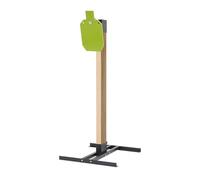 Béquille de tir en acier, cible pendulaire, jeu de tir, 7" x 12", cadre de tir 2 x 4, épaisseur de cible supérieure 3/8, pas de bâton en bois AR500 (vert)