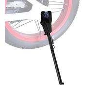 Béquille de Vélo, 12", 14", 16", 18", 20" Béquille de Vélo de Stationnement pour Vélos pour Enfants Béquille Arrière pour Vélo pour VTT/Vélo de Route/BMX/VTT de 12 à 20 Pouces (20", Noir)