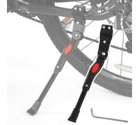 Béquille De VéLo pour BH Atom + / Atom X, LéGèRe et RéGlable en Alliage D'Aluminium, AntidéRapante Et Stable,C-Black