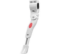 BéQuille De VéLo pour Cube Stereo Hybrid 140 HPC Stereo Actionteam 750 29, VéLo RéGlables La Bequille Support en Caoutchouc AntidéRapant Accessoires,White