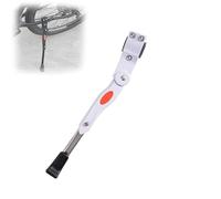 Béquille de Vélo pour Decathlon Rockrider E-St 500/E-ST 520/E-EXPL 520/E-EXPL 700, Support Vélo Alliage D'aluminium Réglables Bequille Antidérapant,B White