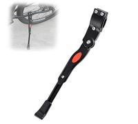 Béquille de Vélo pour Decathlon Rockrider E-St 500/E-ST 520/E-EXPL 520/E-EXPL 700, Support Vélo Alliage D'aluminium Réglables Bequille Antidérapant,A Black