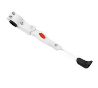 Béquille de Vélo pour Focus Mares AX 2018-, Réglable AntidéRapante Alliage D'Aluminium Stable Béquille Support Pied Latéral Arrière,C-White